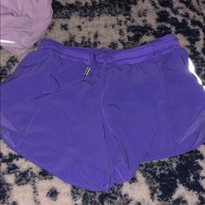 Lulu Lemon hotty hot with drawstring shorts